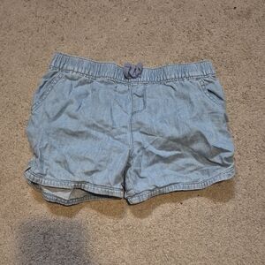 Kids Casual Light Blue Shorts